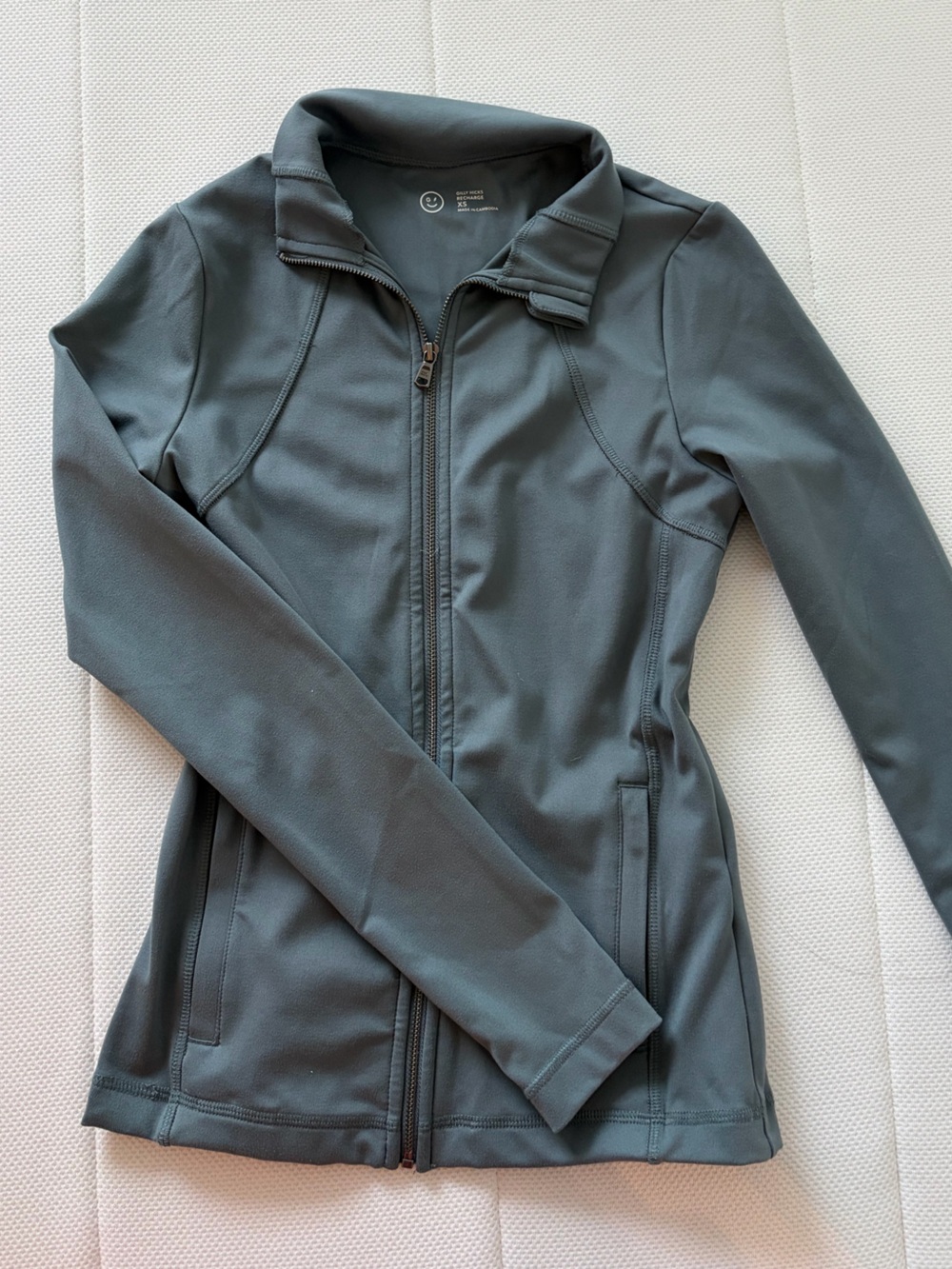 Teal Gilly Hicks Athletic Jacket